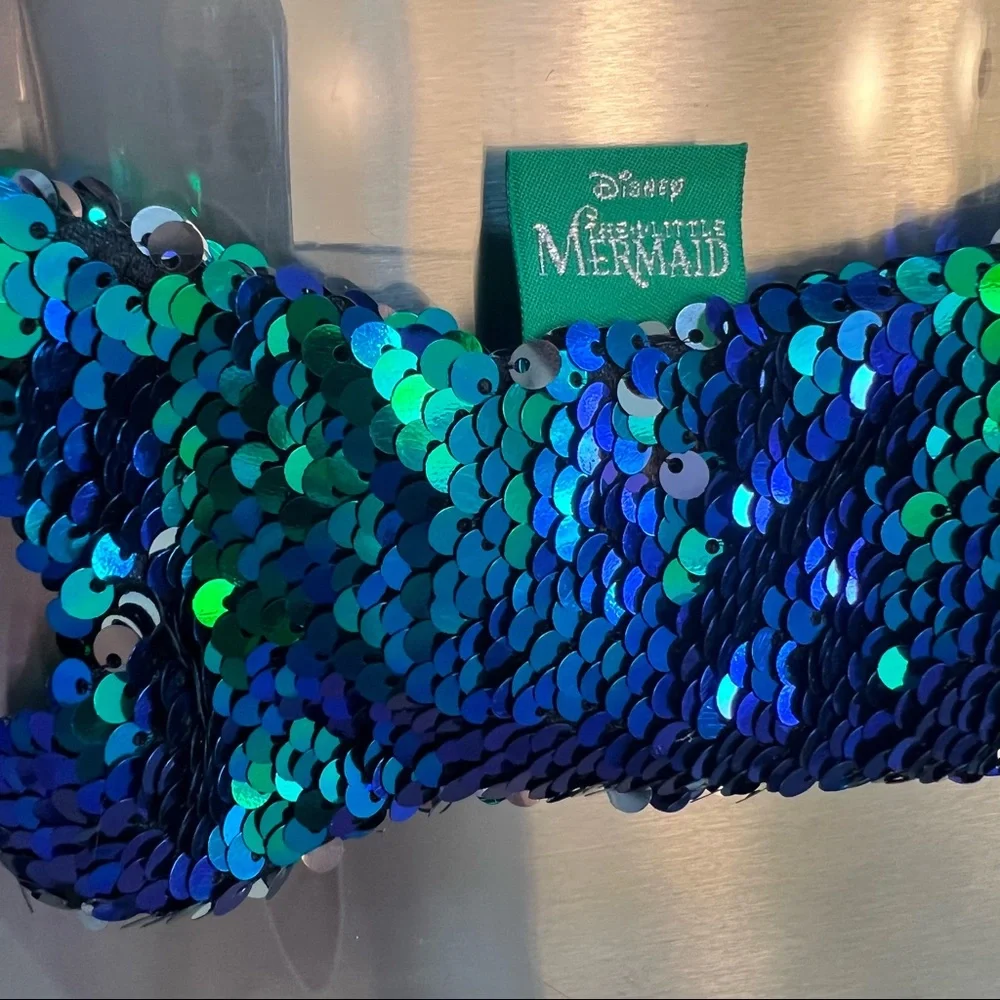 Disney The Little Mermaid Sequins Mermaid Tail Pencil Case
